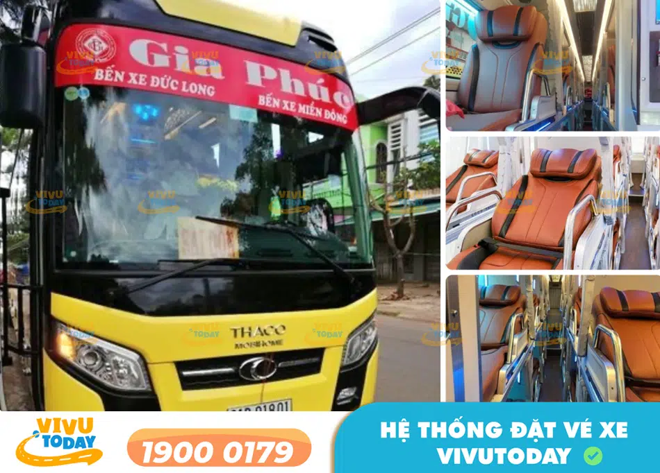 Hãng xe khách Gia Phúc từ bến xe Đức Long Gia Lai đi Sài Gòn