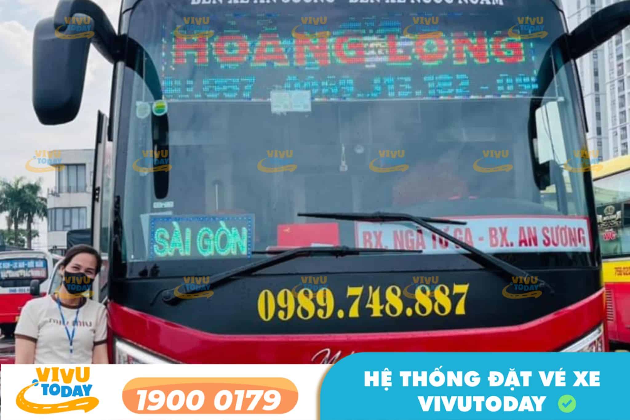 Nhà xe Hoàng Long (Bắc - Trung - Nam) tuyến Hà Nội đi Sài Gòn
