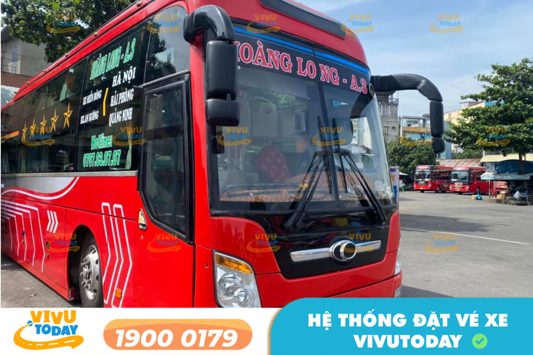 Nhà xe Hoàng Long (Đỏ) tuyến Hà Nội đi Sài Gòn