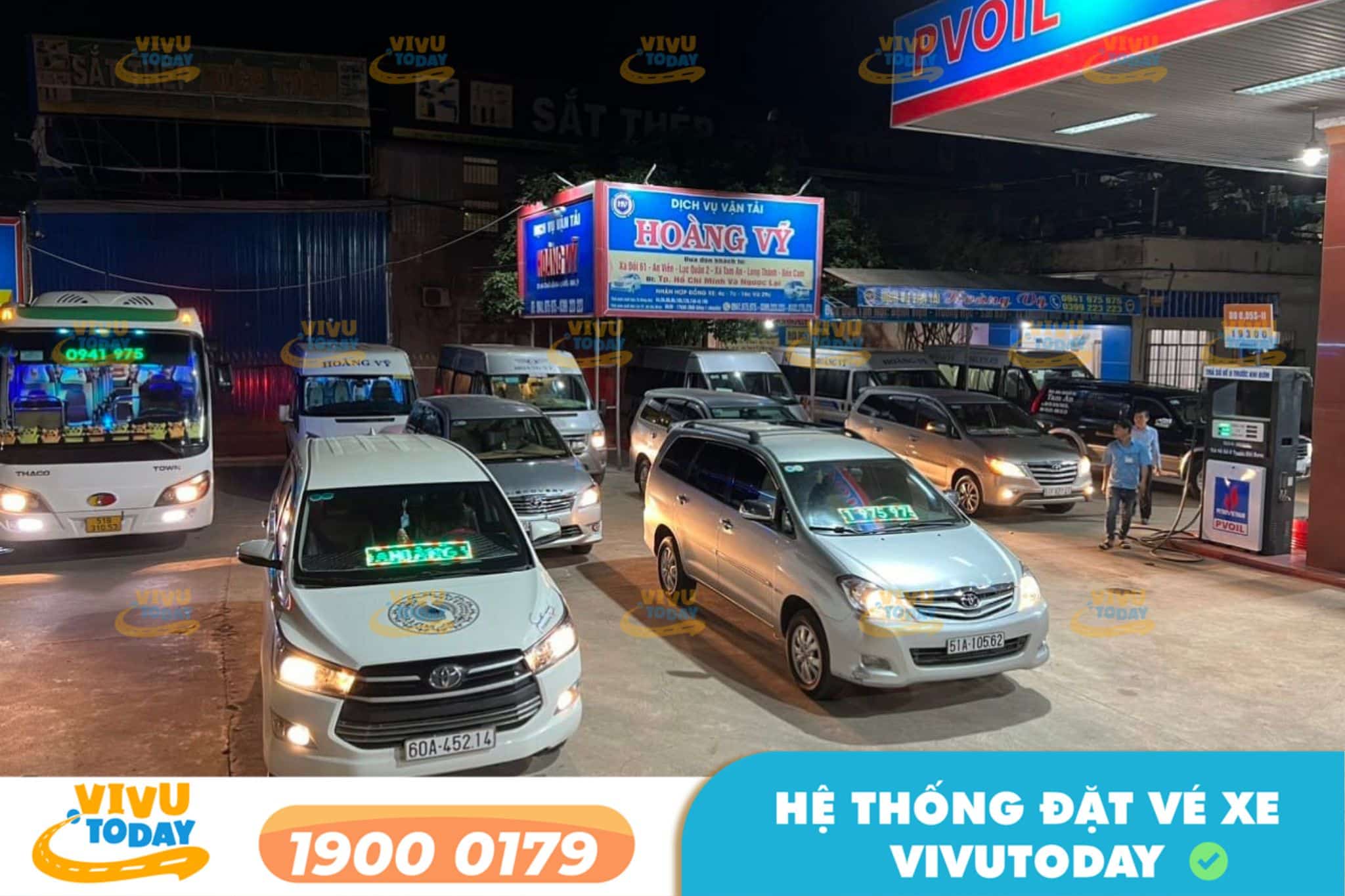 Nhà xe Hoàng Vỹ tuyến Biên Hòa Đồng Nai đi Sân Bay Tấn Sơn Nhất