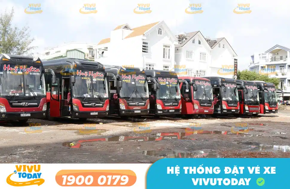 Nhà xe Huệ Nghĩa tuyến Sài Gòn đi An Giang