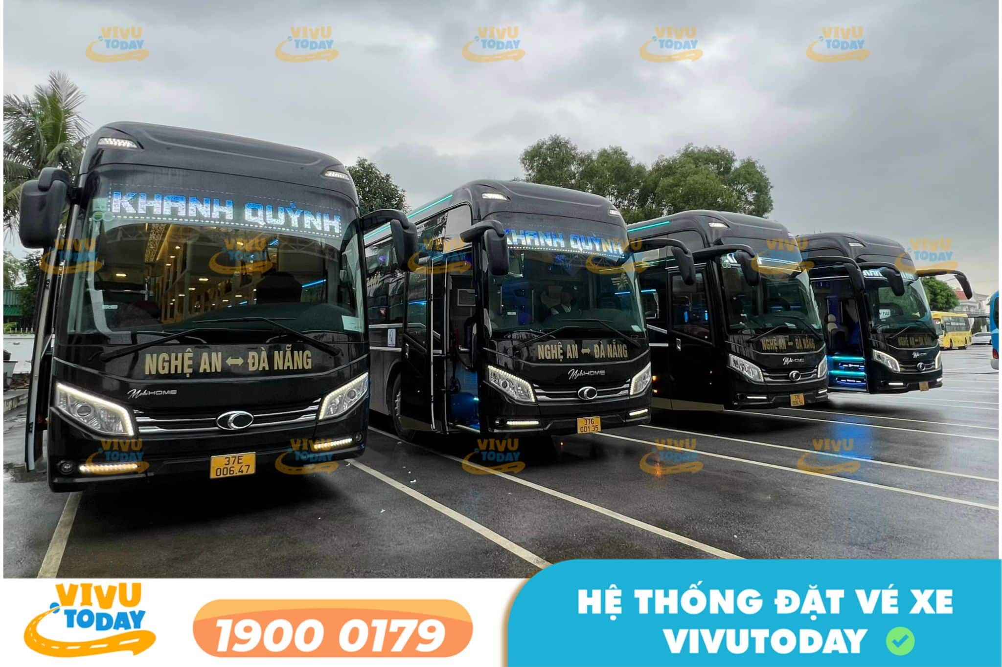 Nhà xe Khanh Quỳnh tuyến Hà Tĩnh đi Đà Nẵng