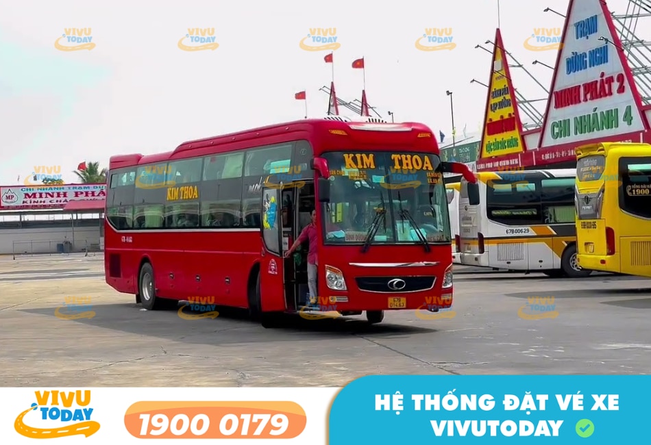 Nhà xe Kim Thoa tuyến An Giang đi Bình Dương