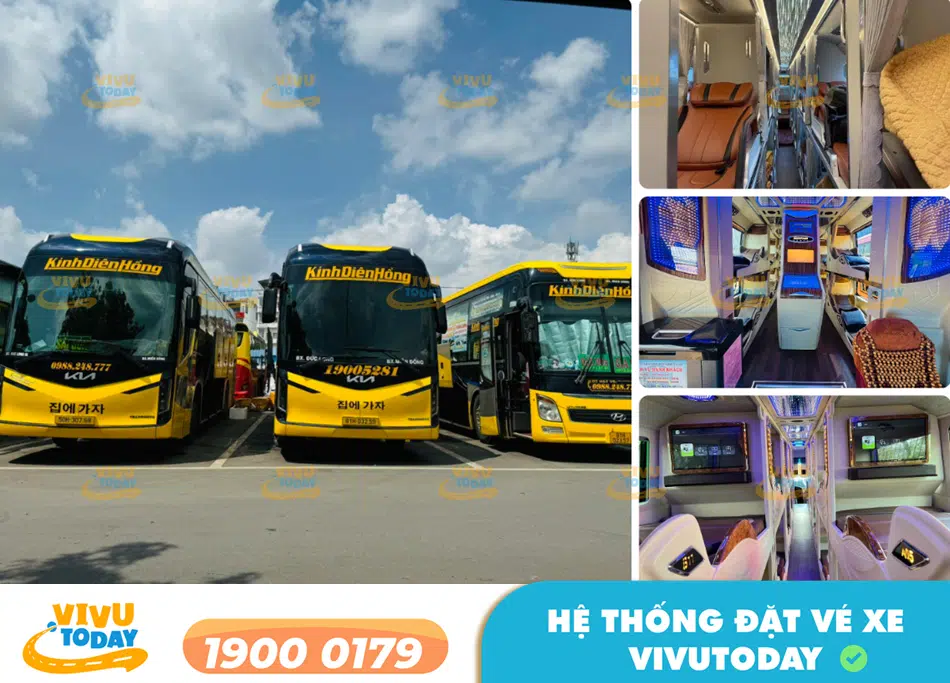Nhà xe Kính Diên Hồng đi Sài Gòn từ bến xe Đức Long Gia Lai
