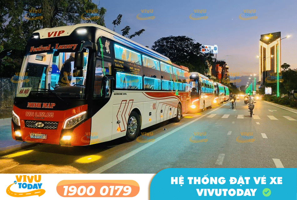 Nhà xe Minh Mập tuyến Huế đi Hà Nội