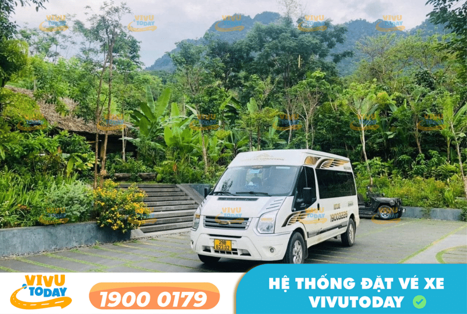 Nhà xe Nhật An Limousine tuyến Hà Nội đi Mộc Châu - Sơn La