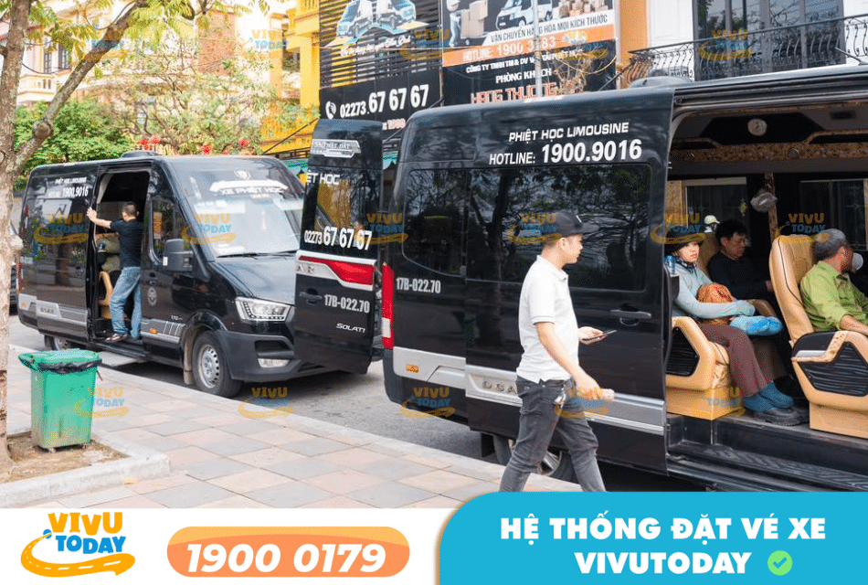 Nhà xe Phiệt Học tuyến Thái Bình đi Hà Nội