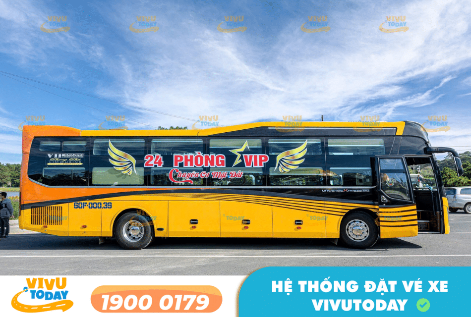 Nhà xe Phong Phú Limousine tuyến Bình Dương đi Đà Lạt - Lâm Đồng