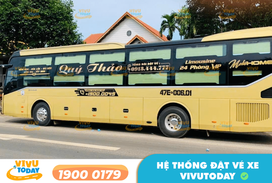 Nhà xe Quý Thảo tuyến Đắk Lắk đi Sài Gòn