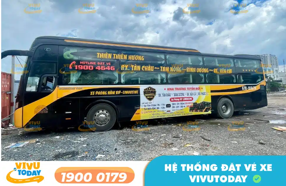 Nhà xe Thiên Thiên Hương tuyến Sài Gòn đi An Giang