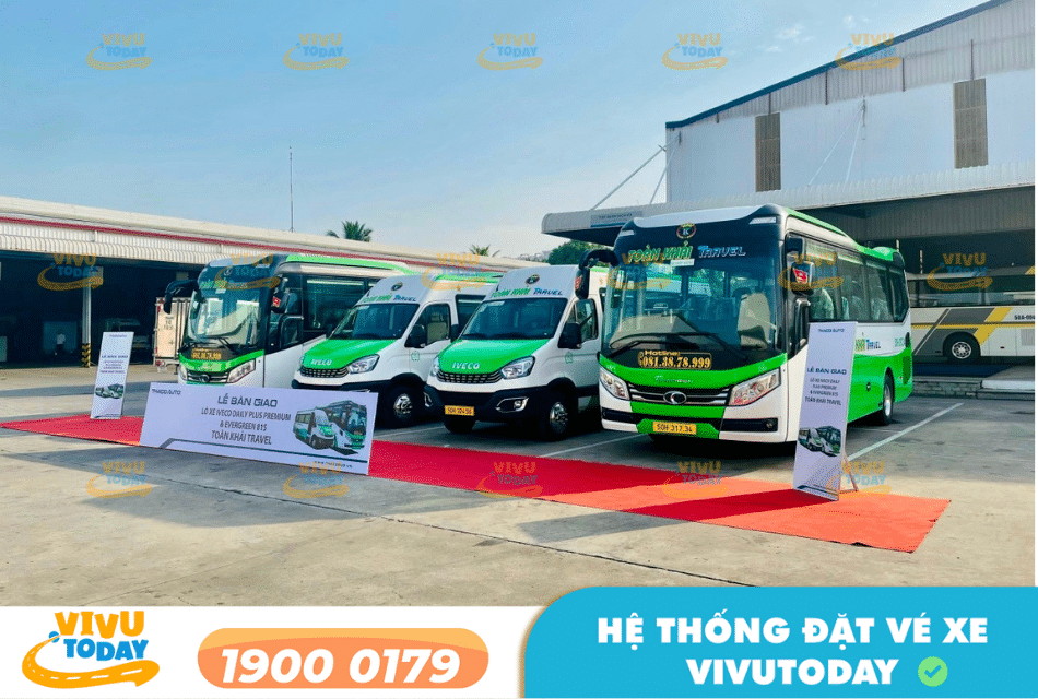 Nhà xe Toàn Khải tuyến Cần Thơ đi Sài Gòn