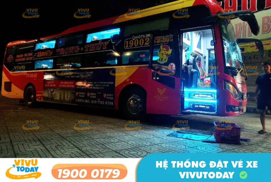 Nhà xe Trọng Thủy tuyến Bình Định đi Sài Gòn