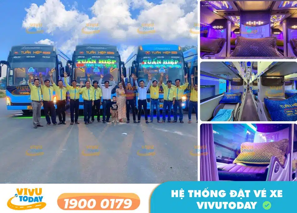 Nhà xe Tuấn Hiệp đi Sài Gòn từ bến xe Đức Long Gia Lai