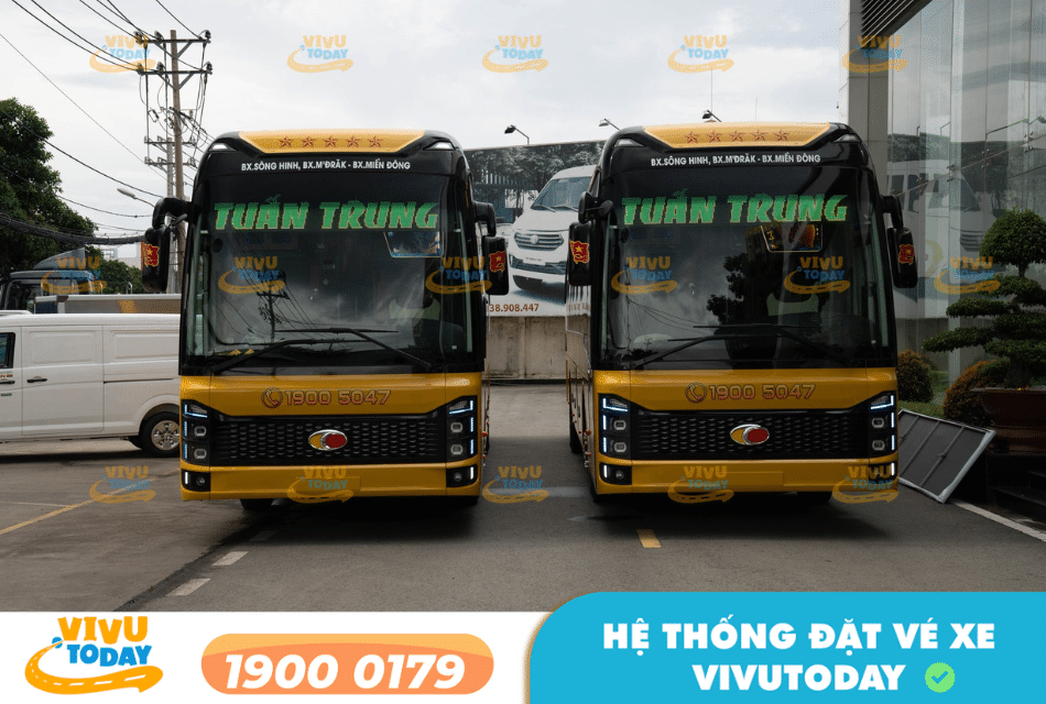 Nhà xe Tuấn Trung tuyến Bến xe Phía Nam Buôn Ma Thuột đi Sài Gòn