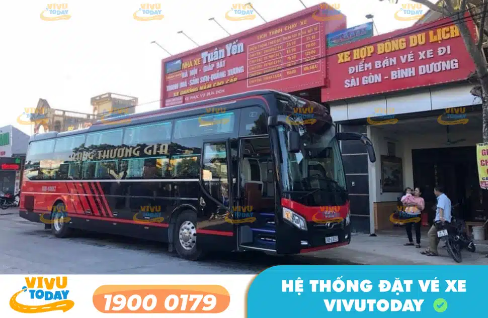 Nhà xe Tuân Yến tuyến Hà Nội đi Thanh Hóa