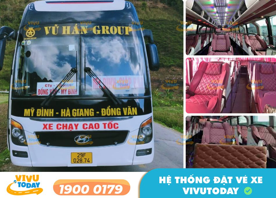Xe giường nằm cao cấp của nhà xe Vũ Hán Group Hà Nội - Hà Nội