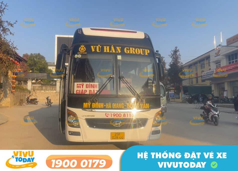 Nhà xe Vũ Hán Group chuyến tuyến Hà Nội đi Hà Nội