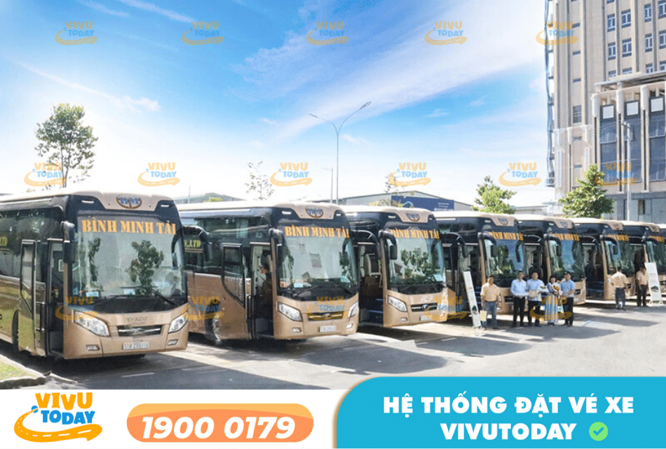 Nhà xe Bình Minh Tải - Xe giường nằm đôi từ Sài Gòn đi Nha Trang
