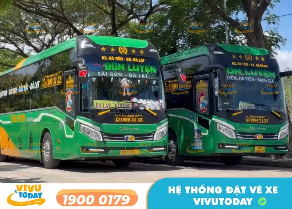 Nhà xe Bốn Luyện Express tuyến Rạch Giá Nam Du đi Sài Gòn