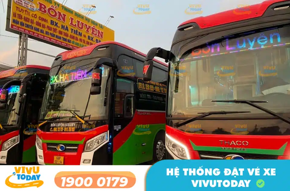 Nhà xe Bốn Luyện tuyến Bình Thuận đi Sài Gòn