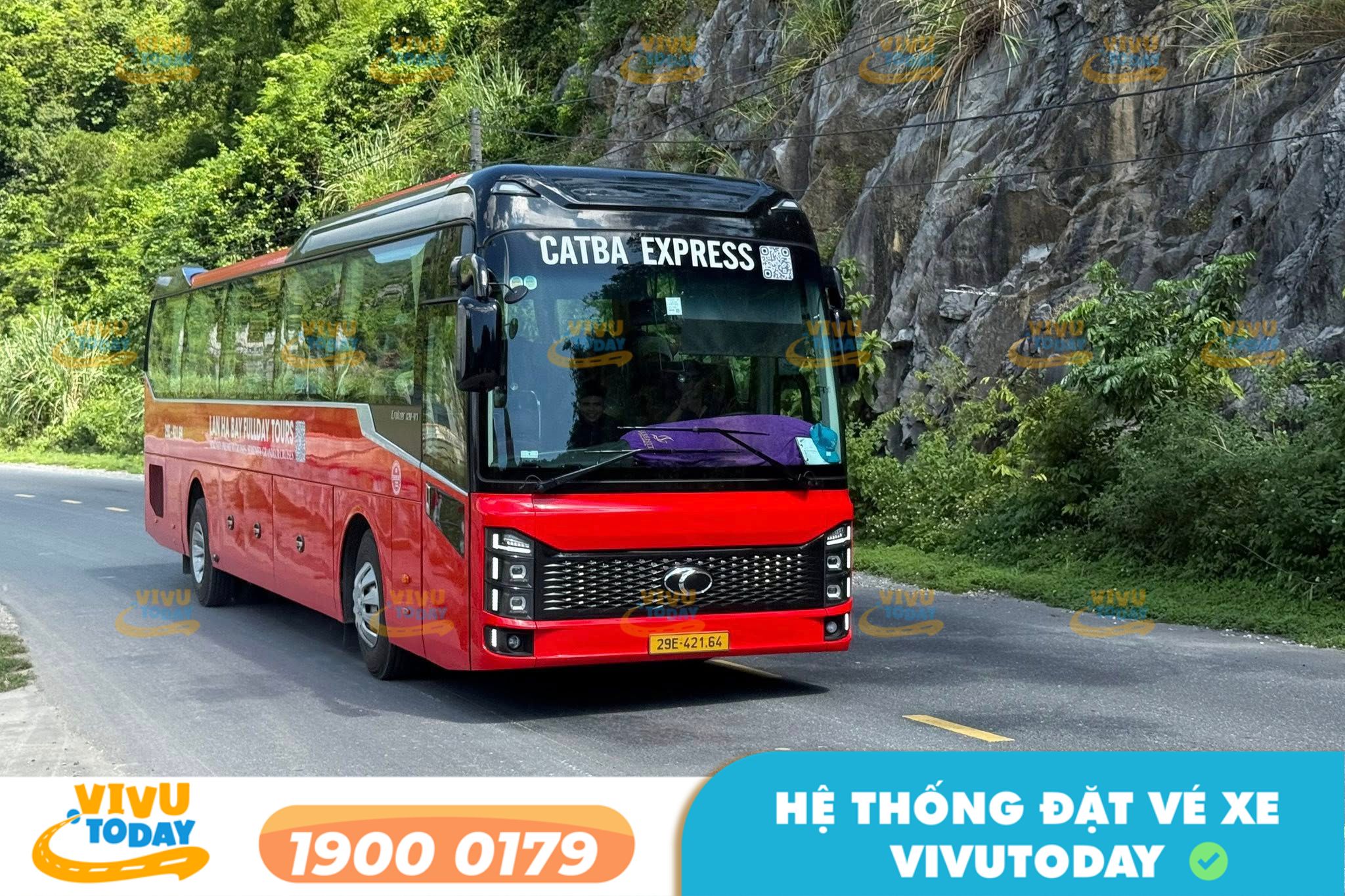 Nhà xe Cát Bà Express tuyến Hải Phòng đi Hà Nội chất lượng cao