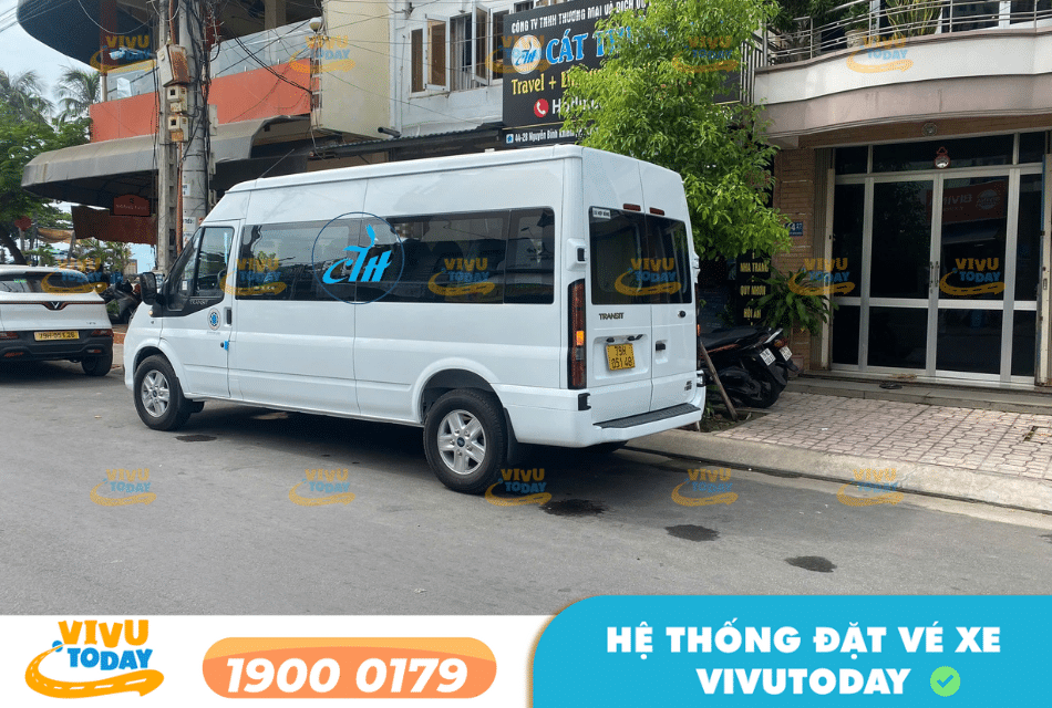 Nhà xe Cát Thiên Hải tuyến Nha Trang đi Quy Nhơn