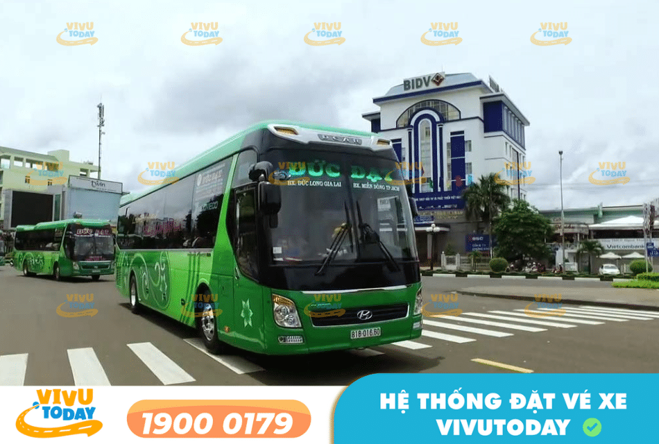 Nhà xe Đức Đạt tuyến Pleiku Gia Lai đi Sài Gòn