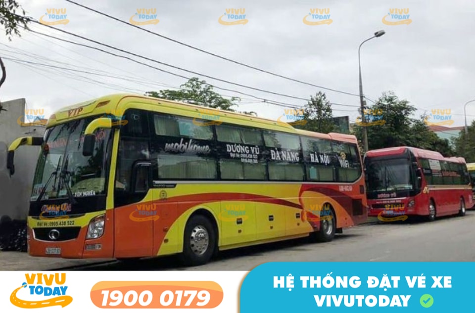 Nhà xe Dương Vũ tuyến Hà Nội đi Đông Hà Quảng Trị
