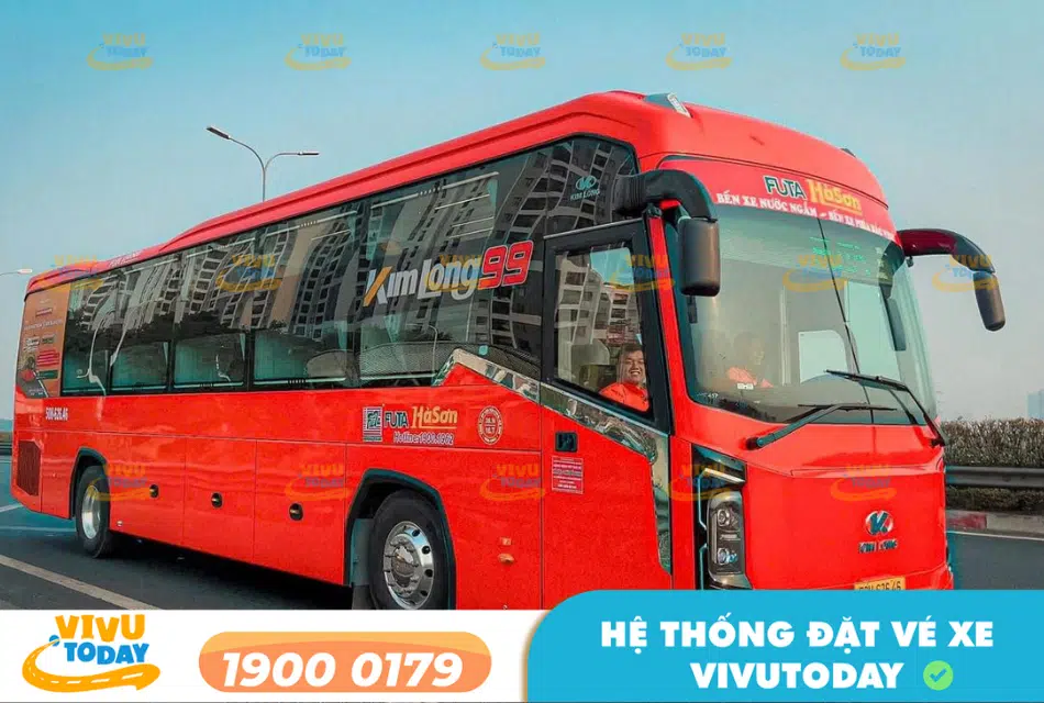 Nhà xe FUTA Hà Sơn tuyến Bến xe Nước Ngầm đi Vinh