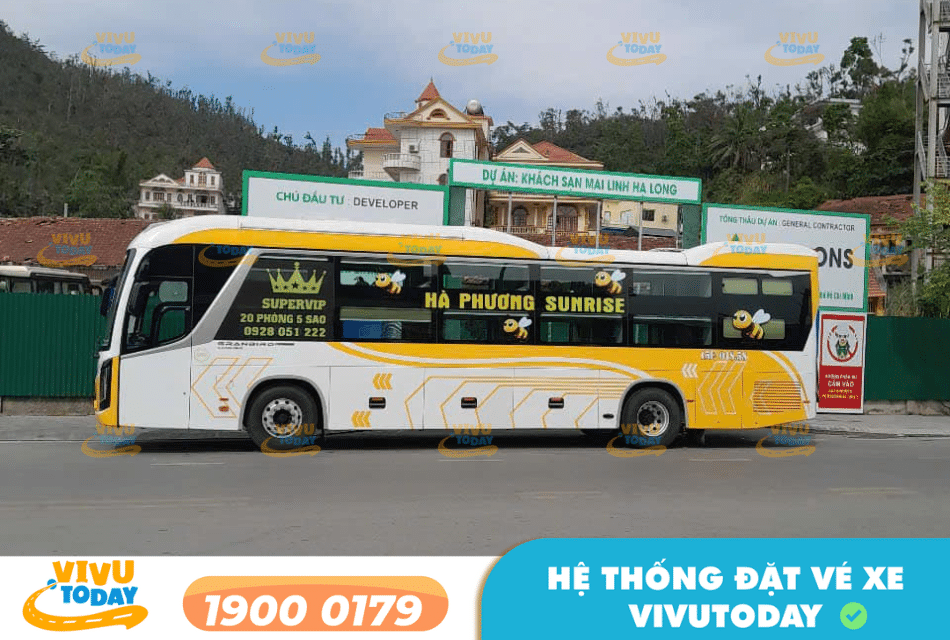 Nhà xe Hà Phương Sunrise tuyến Hải Phòng đi Lào Cai