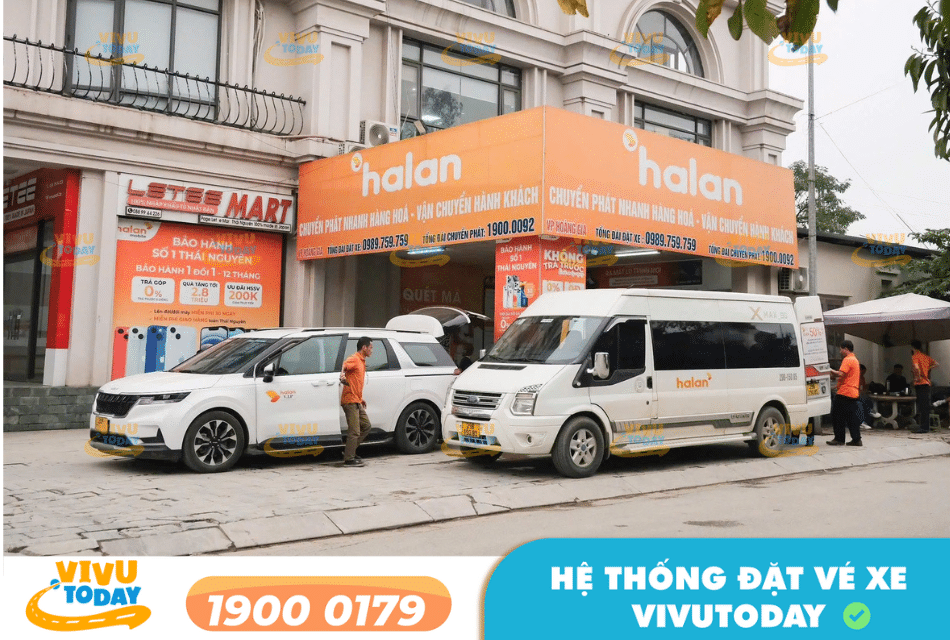 Nhà xe Halan Buslines tuyến Thái Nguyên đi Hà Nội