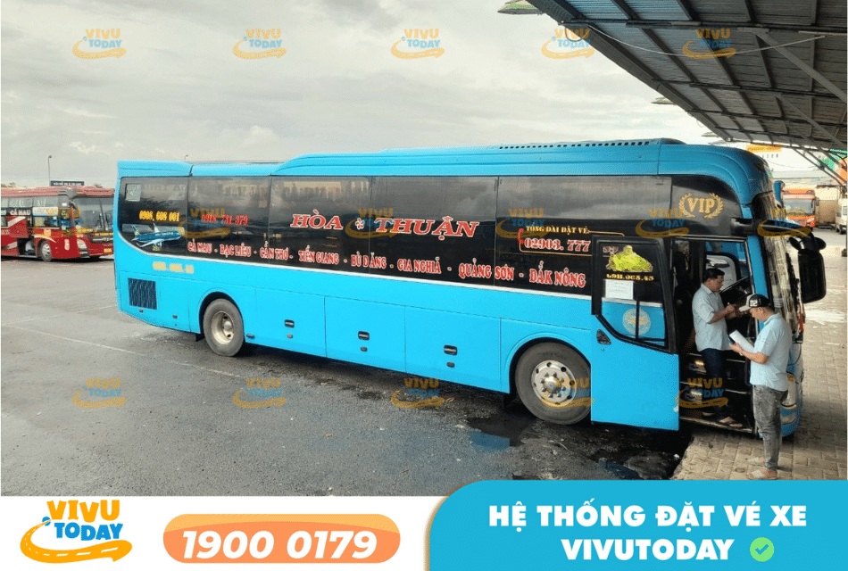 Nhà xe Hòa Thuận tuyến Bình Dương đi Cà Mau