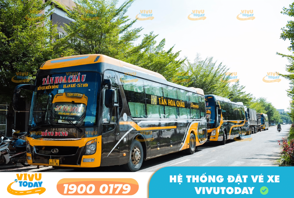 Nhà xe Tân Hoa Châu tuyến Pleiku Gia Lai đi Sài Gòn