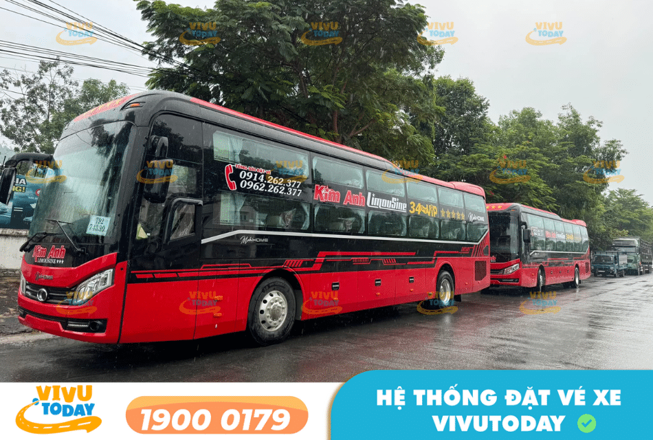 Nhà xe Kim Anh tuyến Buôn Ma Thuột Đắk Lắk đi Đà Lạt Lâm Đồng