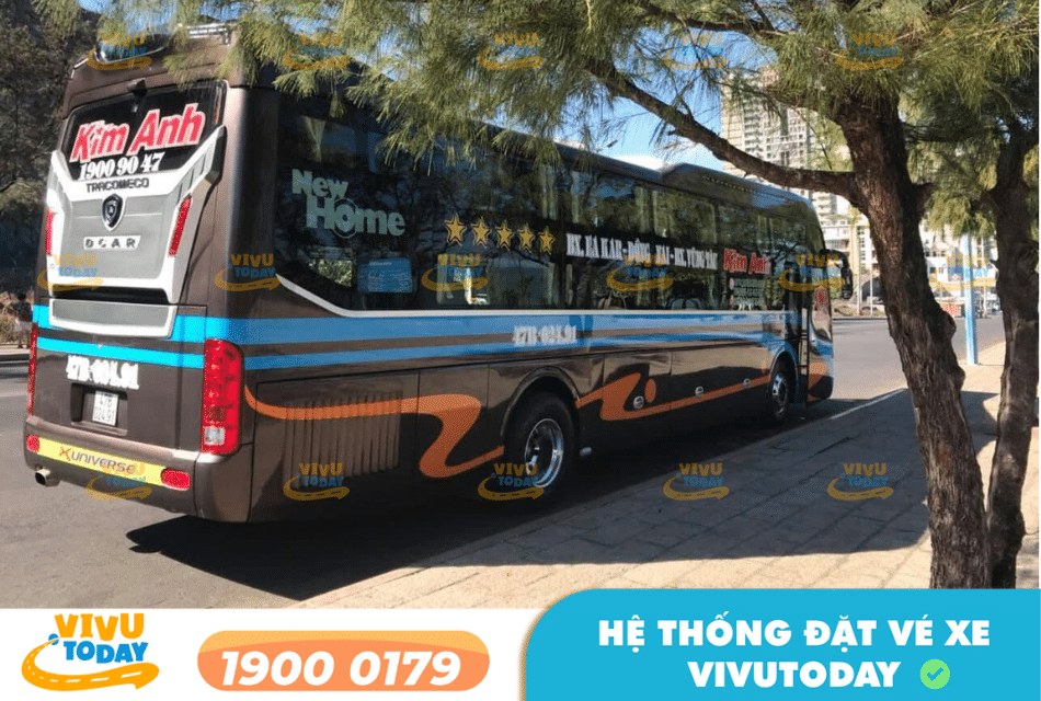 Nhà xe Kim Anh tuyến Buôn Ma Thuột đi Đà Nẵng