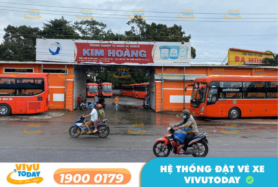 Nhà xe Kim Hoàng tuyến Quận 8 đi Bến Tre