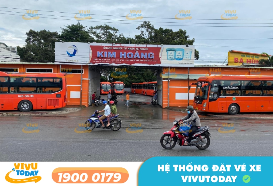 Nhà xe Kim Hoàng tuyến Quận 8 Sài Gòn đi Bến Tre