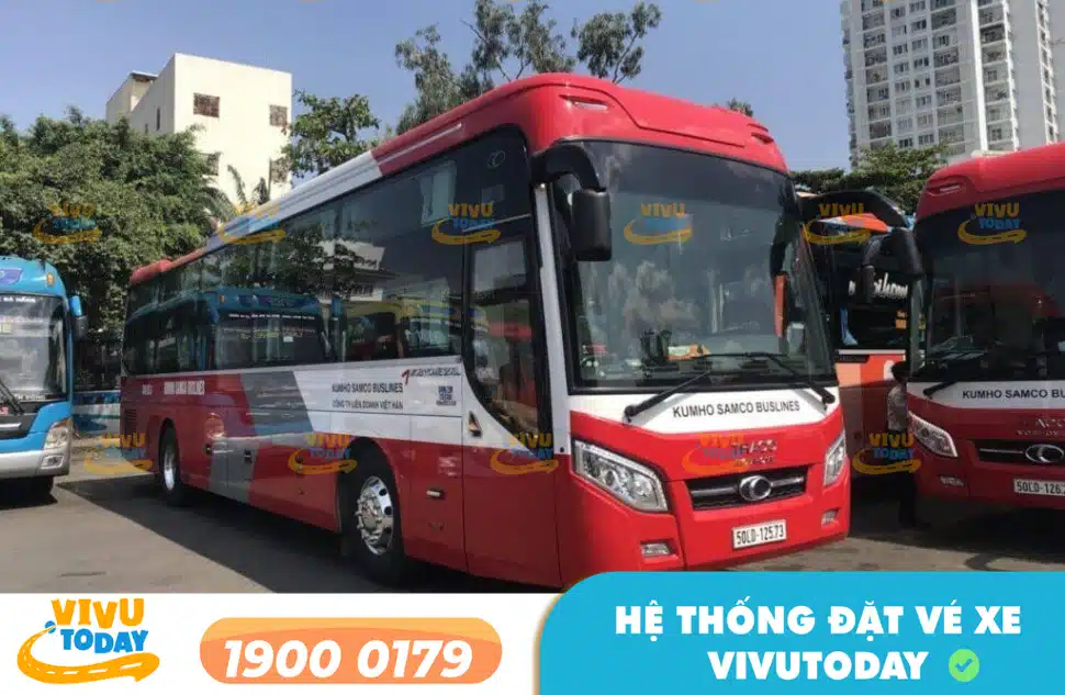Nhà xe Kumho Samco Buslines tuyến Sài Gòn đi Rạch Giá Kiên Giang