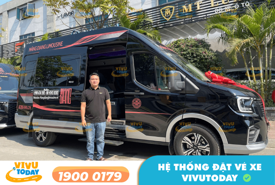 Nhà xe Măng Diang tuyến Quảng Ngãi đi Đà Nẵng