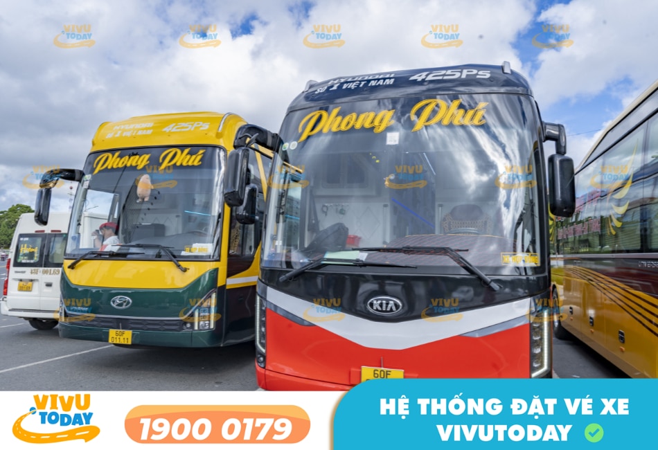 Nhà xe Phong Phú tuyến Sài Gòn đi Thị Trấn Măng Đen