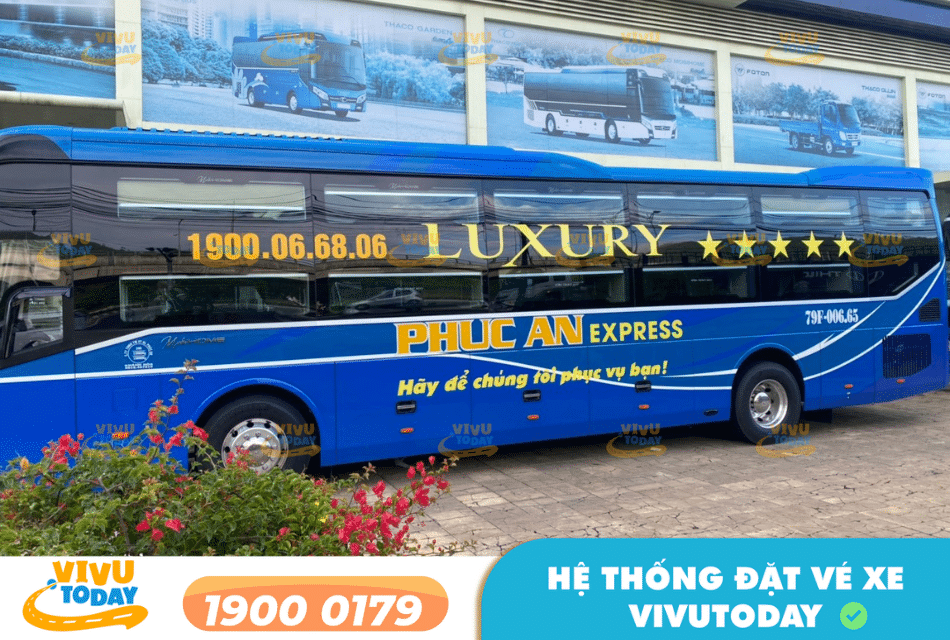 Nhà xe Phúc An Express tuyến Sài Gòn đi Cam Ranh