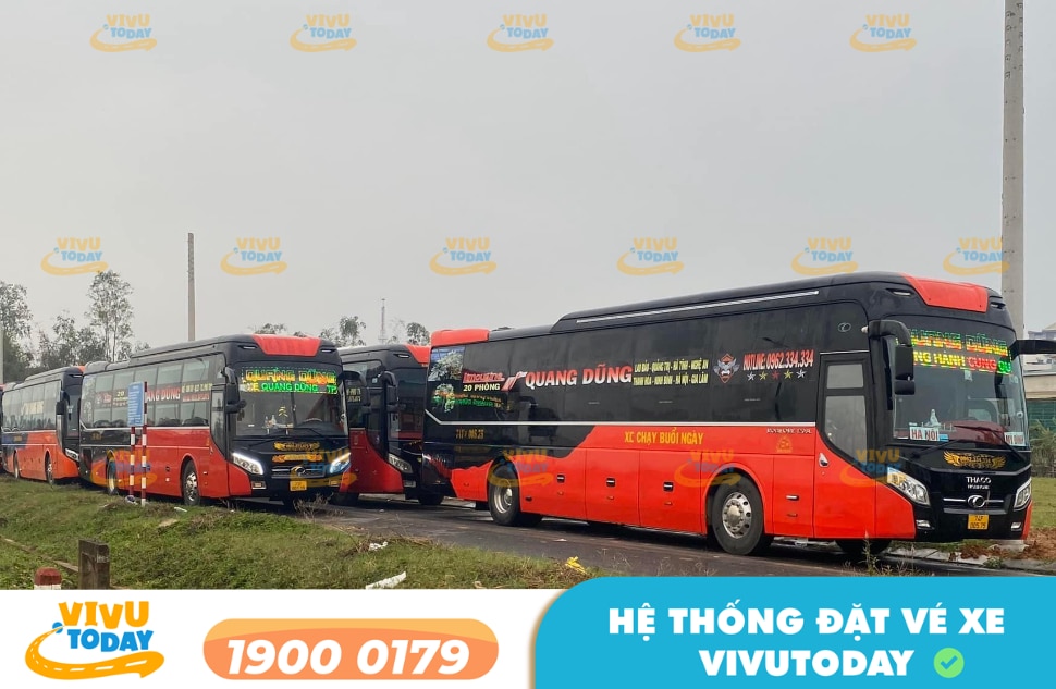 Nhà xe Quang Dũng Limousine tuyến Sài Gòn đi Huế