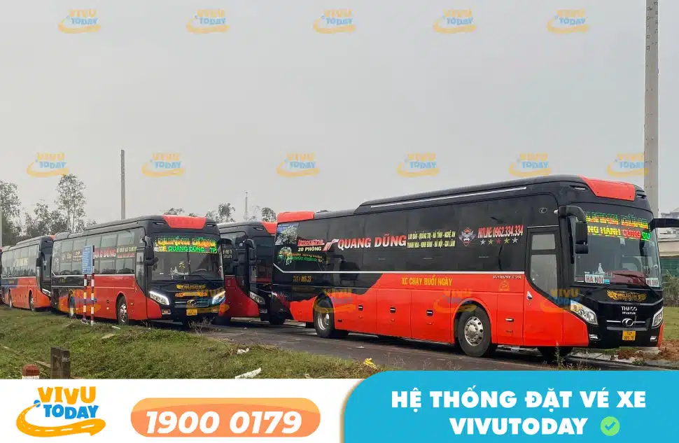 Nhà xe Quang Dũng Limousine tuyến Sài Gòn đi Huế