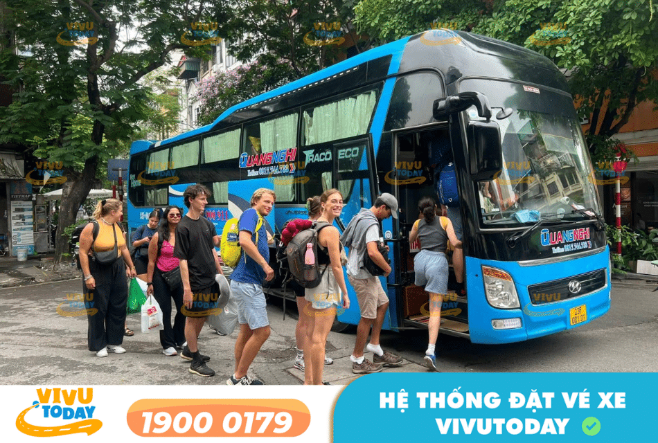 Nhà xe Quang Nghị tuyến Hà Nội đi Vân Đồn Quảng Ninh