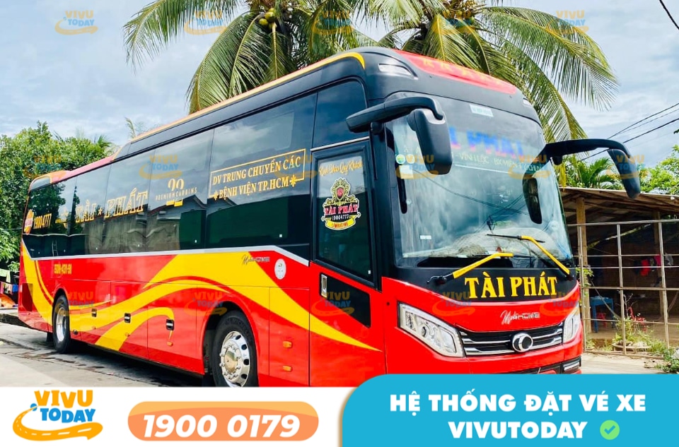 Nhà xe Tài Phát Limousine xe giường nằm đôi tuyến Sài Gòn đi Nha Trang Khánh Hòa