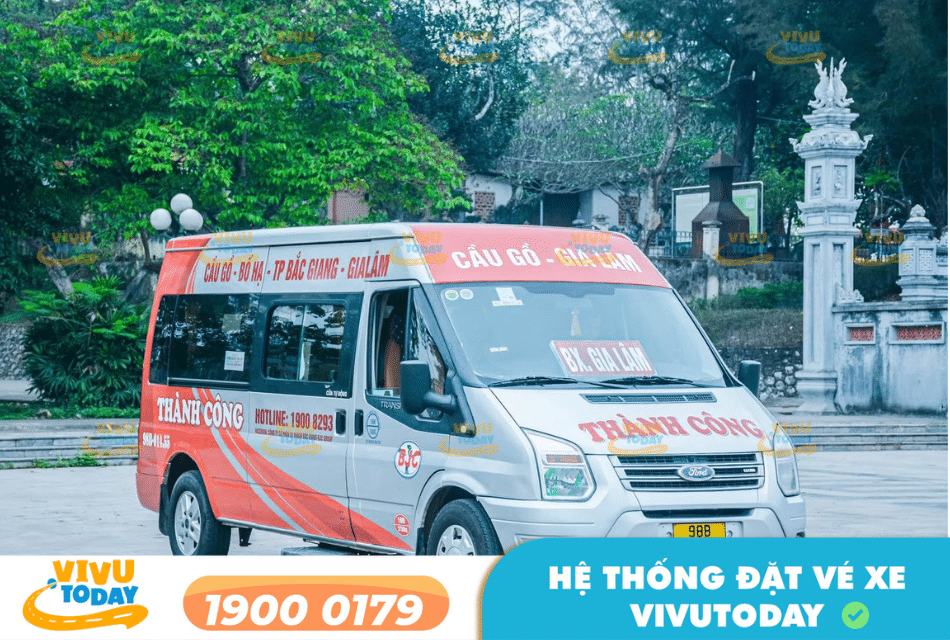 Nhà xe Thành Công BJC tuyến Hà Nội đi Bắc Giang