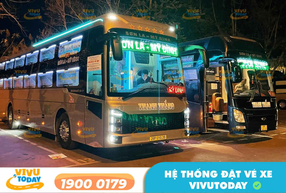 Nhà xe Thanh Thắng tuyến Sơn La đi Bến xe Mỹ Đình