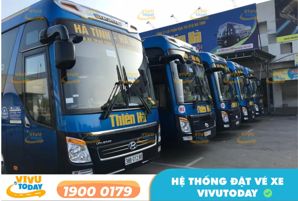 Nhà xe Thiên Hà tuyến Bến xe Nước Ngầm đi Vinh