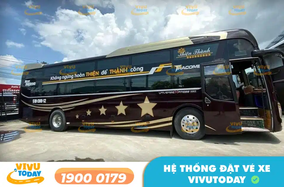 Nhà xe Thiện Thành Limousine tuyến Bến xe Rạch Sỏi đi Sài Gòn
