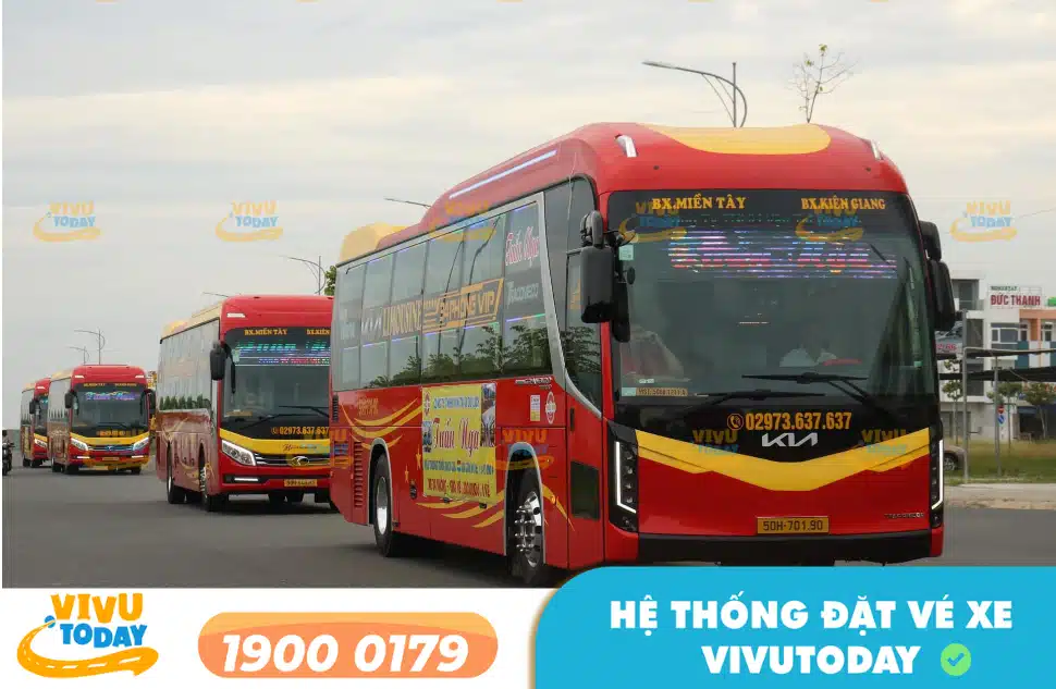 Nhà xe Tuấn Nga tuyến Sài Gòn đi Rạch Giá
